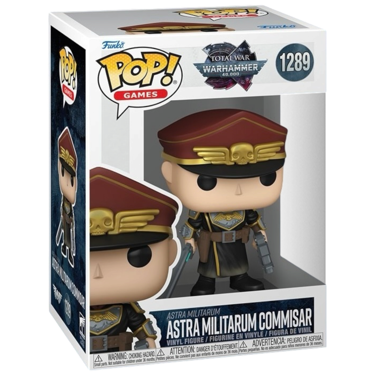 Funko Pop! Astra Millitarum Commisar #1289 vinyl figure collectible