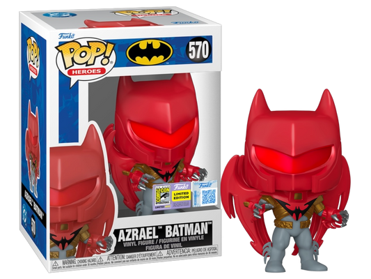 Funko Pop! Azrael Batman #570 SDCC 2025 vinyl figure collectible