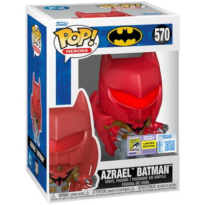Funko Pop! Azrael Batman #570 SDCC 2025 vinyl figure collectible