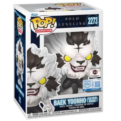 Baek Yoonho Silver Mane Chalice PR Exclusive Chase #2273 Bundle