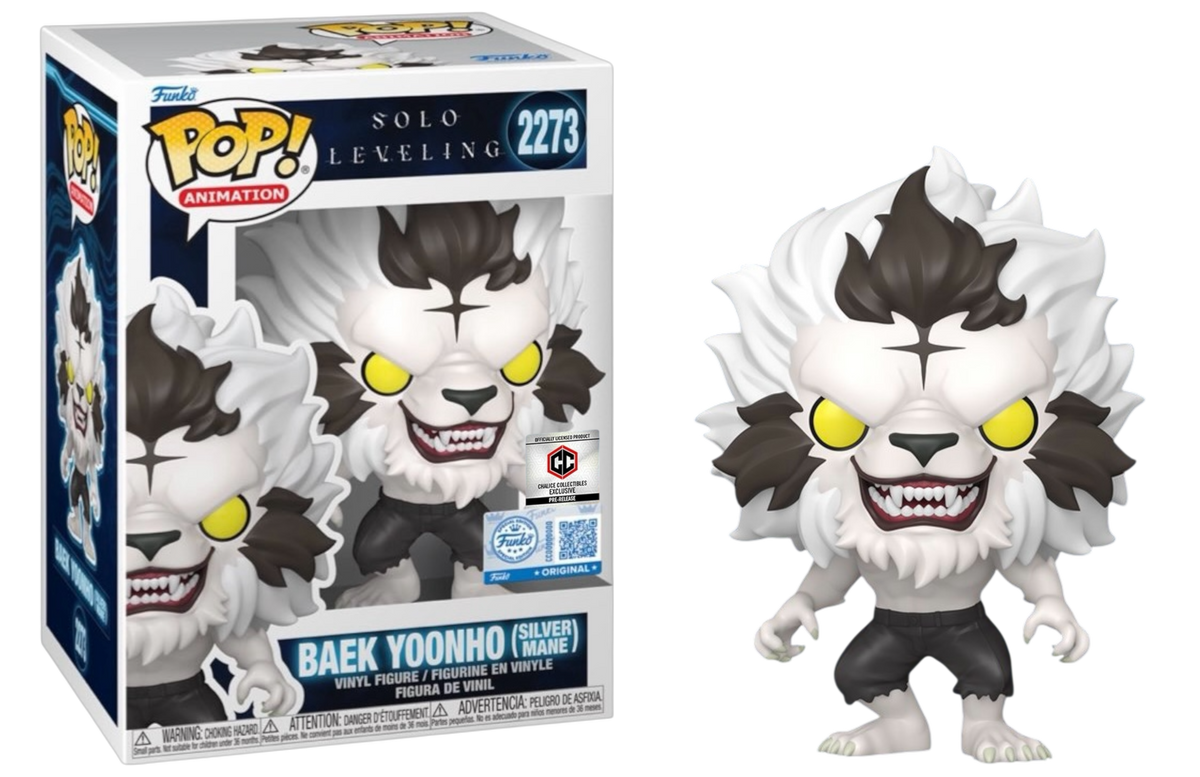 Baek Yoonho Silver Mane Chalice PR Exclusive Chase #2273 Bundle