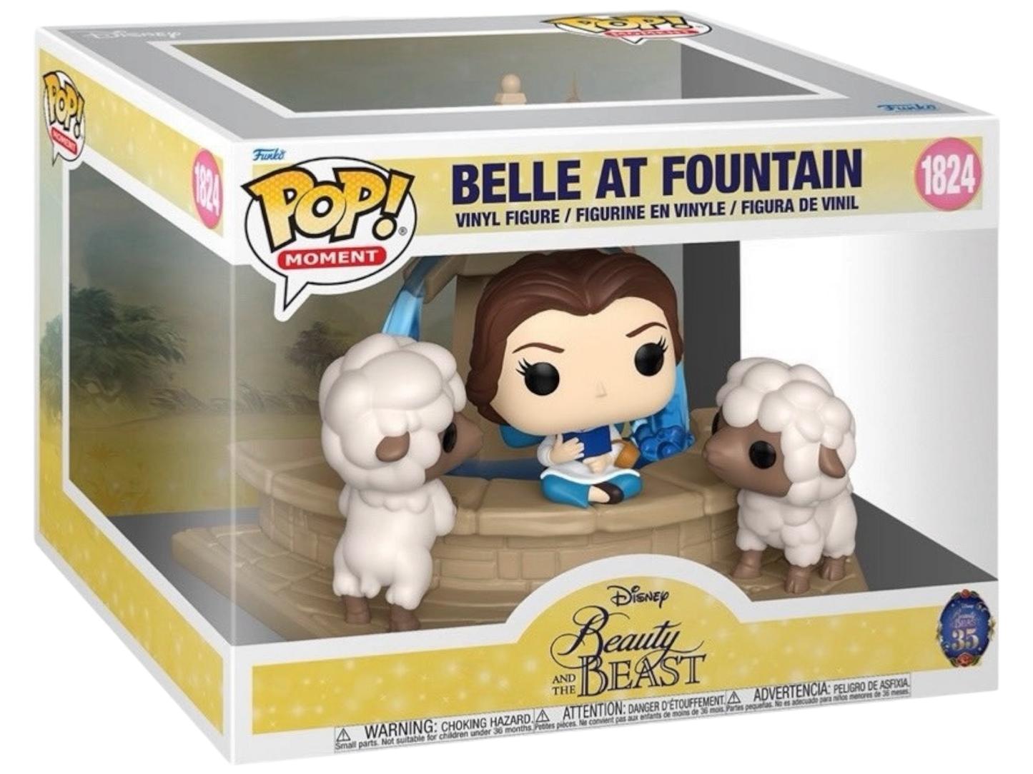 Belle at Fountain #1824