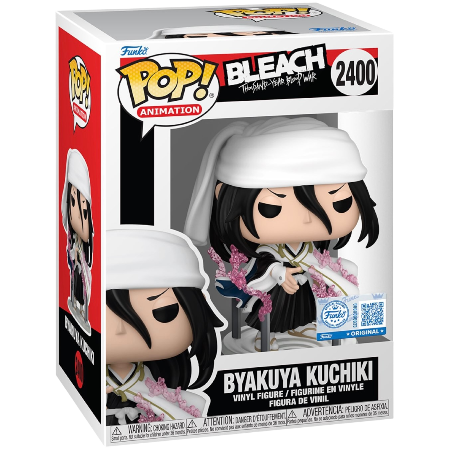 Funko Pop! Byakuya Kuchiki #2400 vinyl figure collectible