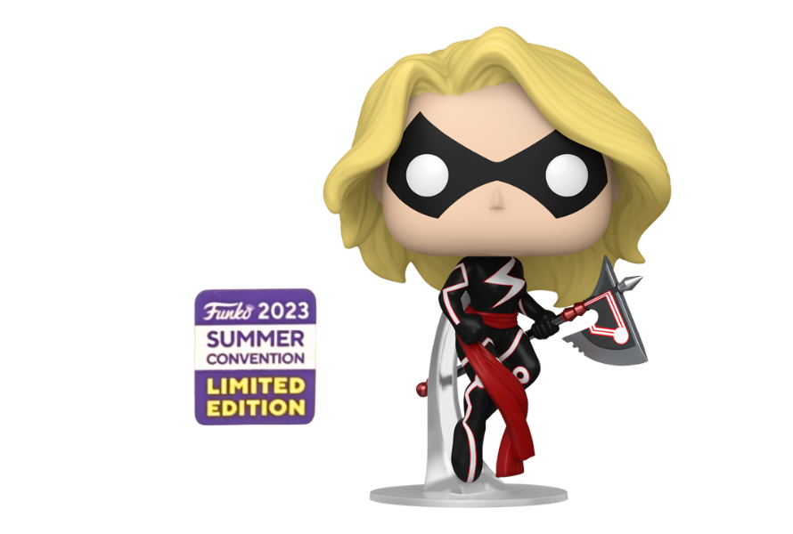 Funko Pop! Captain Marvel with Axe #1263 Summer Convention vinyl figure collectible