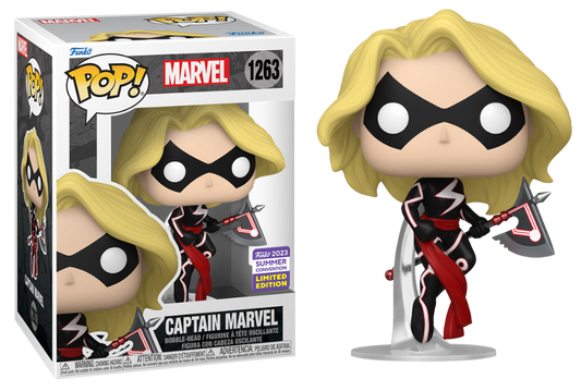 Funko Pop! Captain Marvel with Axe #1263 Summer Convention vinyl figure collectible