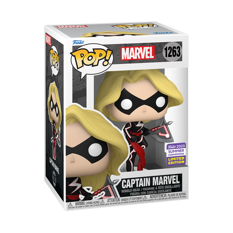 Funko Pop! Captain Marvel with Axe #1263 Summer Convention vinyl figure collectible