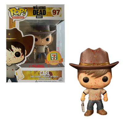 Funko Pop! Carl Blood Spattered #97 vinyl figure collectible