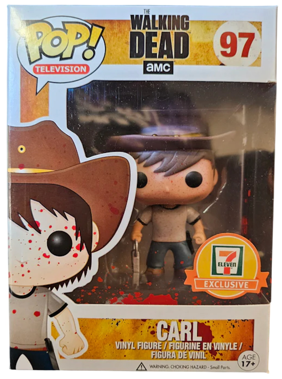 Funko Pop! Carl Blood Spattered #97 vinyl figure collectible