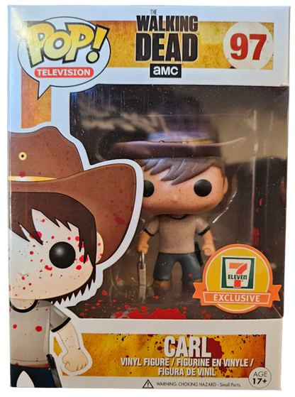 Funko Pop! Carl Blood Spattered #97 vinyl figure collectible