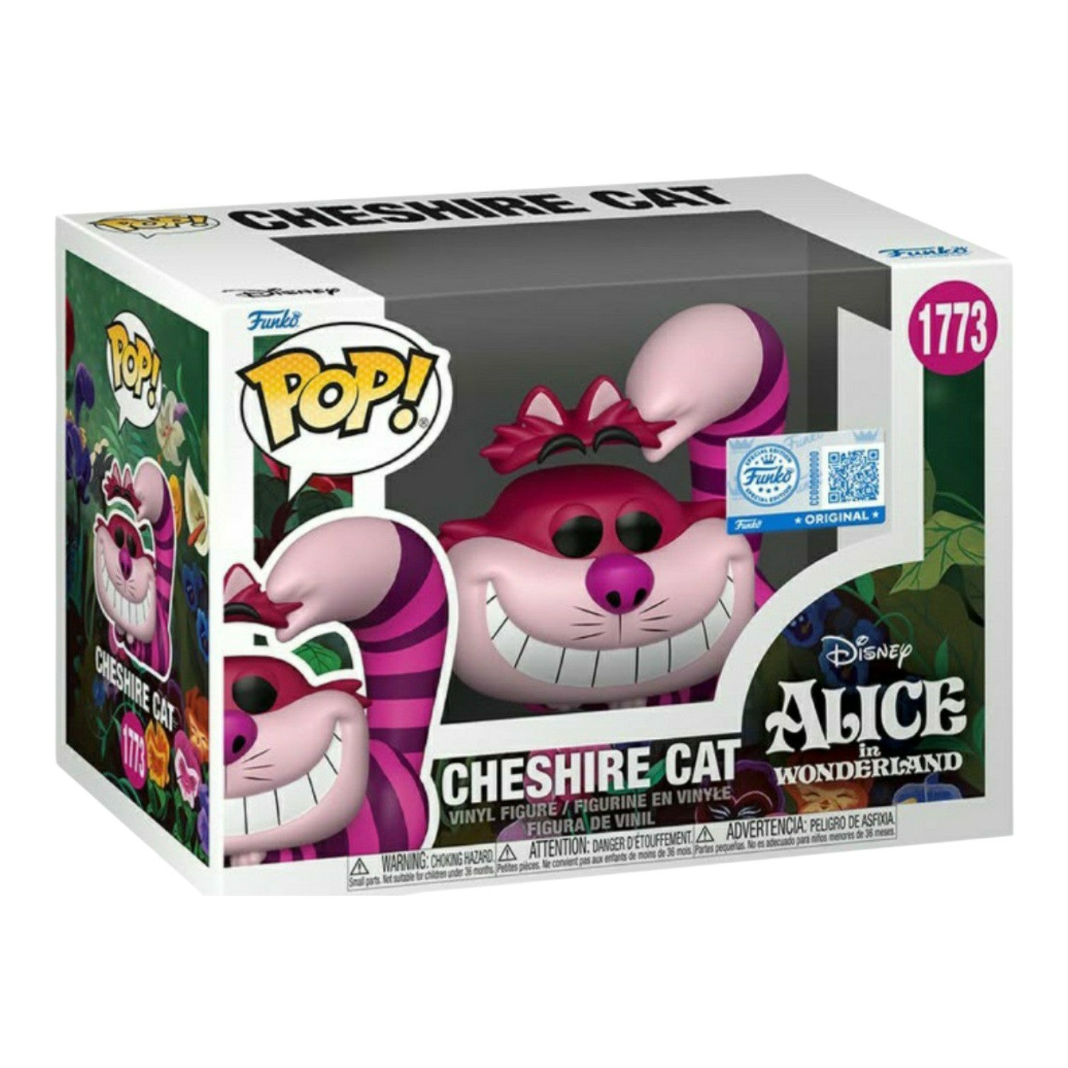 Funko Pop! Cheshire Cat Exclusive # 1773 vinyl figure collectible