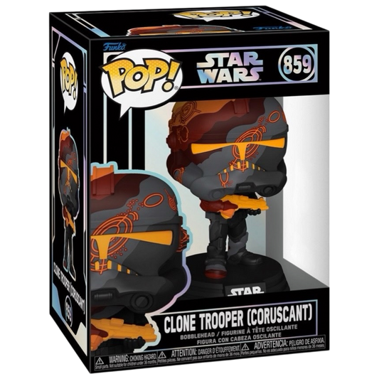 Funko Pop! Clone Trooper (Coruscant) #859 vinyl figure collectible