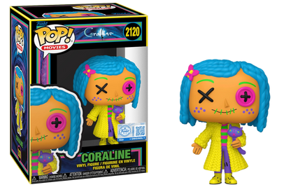 Funko Pop! Coraline Black Light #2120 vinyl figure collectible