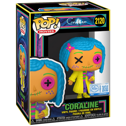 Funko Pop! Coraline Black Light #2120 vinyl figure collectible