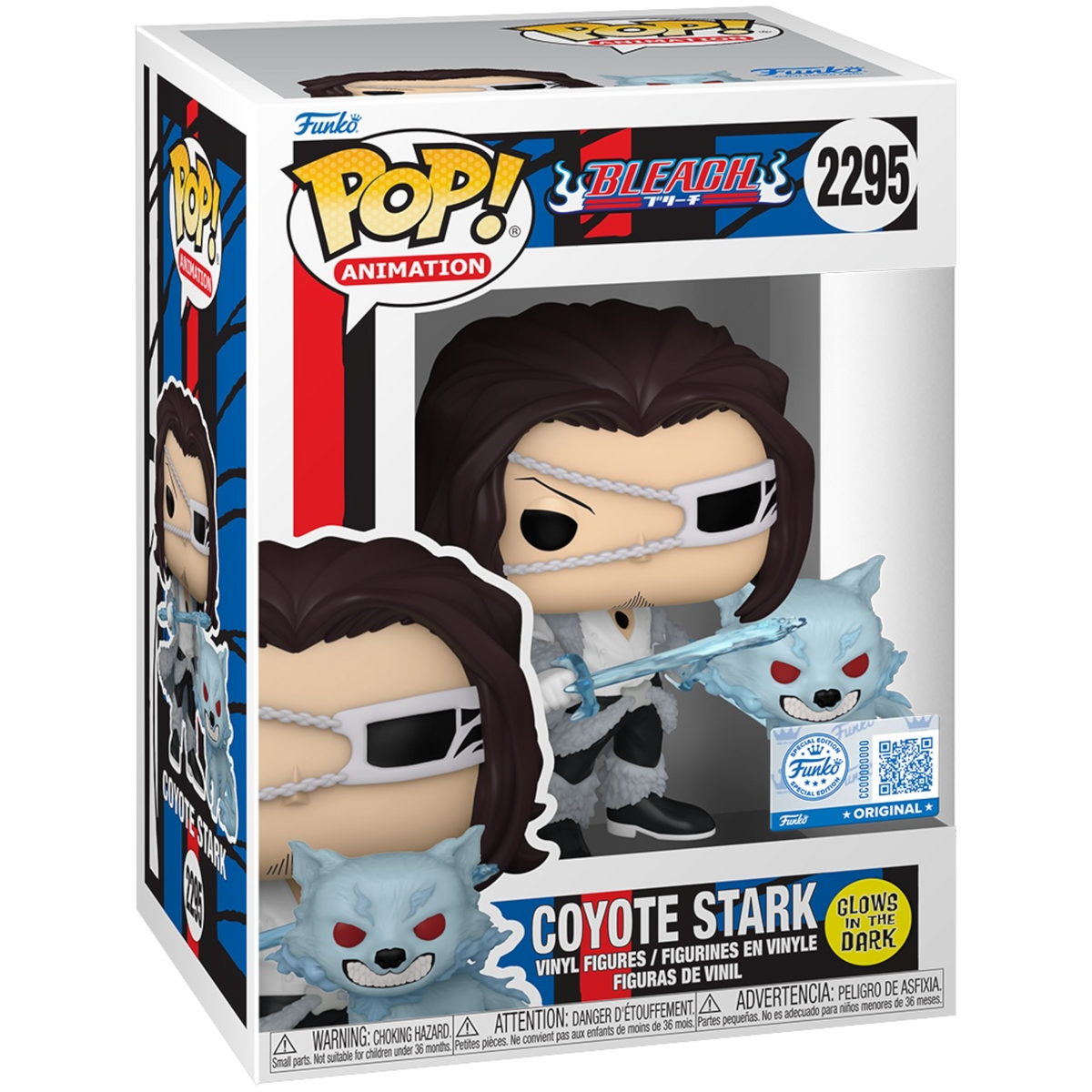 Funko Pop! coyote-stark-glow-exclusive-2295-early-bird-special vinyl figure collectible