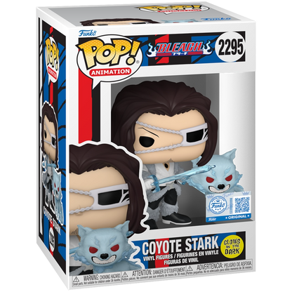 Funko Pop! coyote-stark-glow-exclusive-2295-early-bird-special vinyl figure collectible