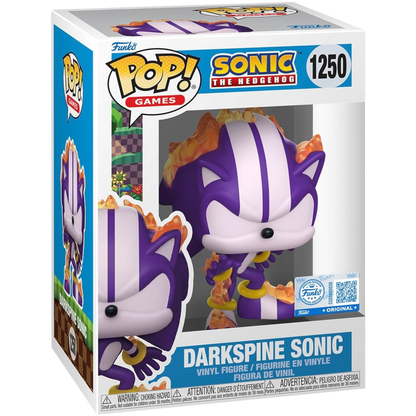 Funko Pop! Darkspine Sonic #1250 vinyl figure collectible