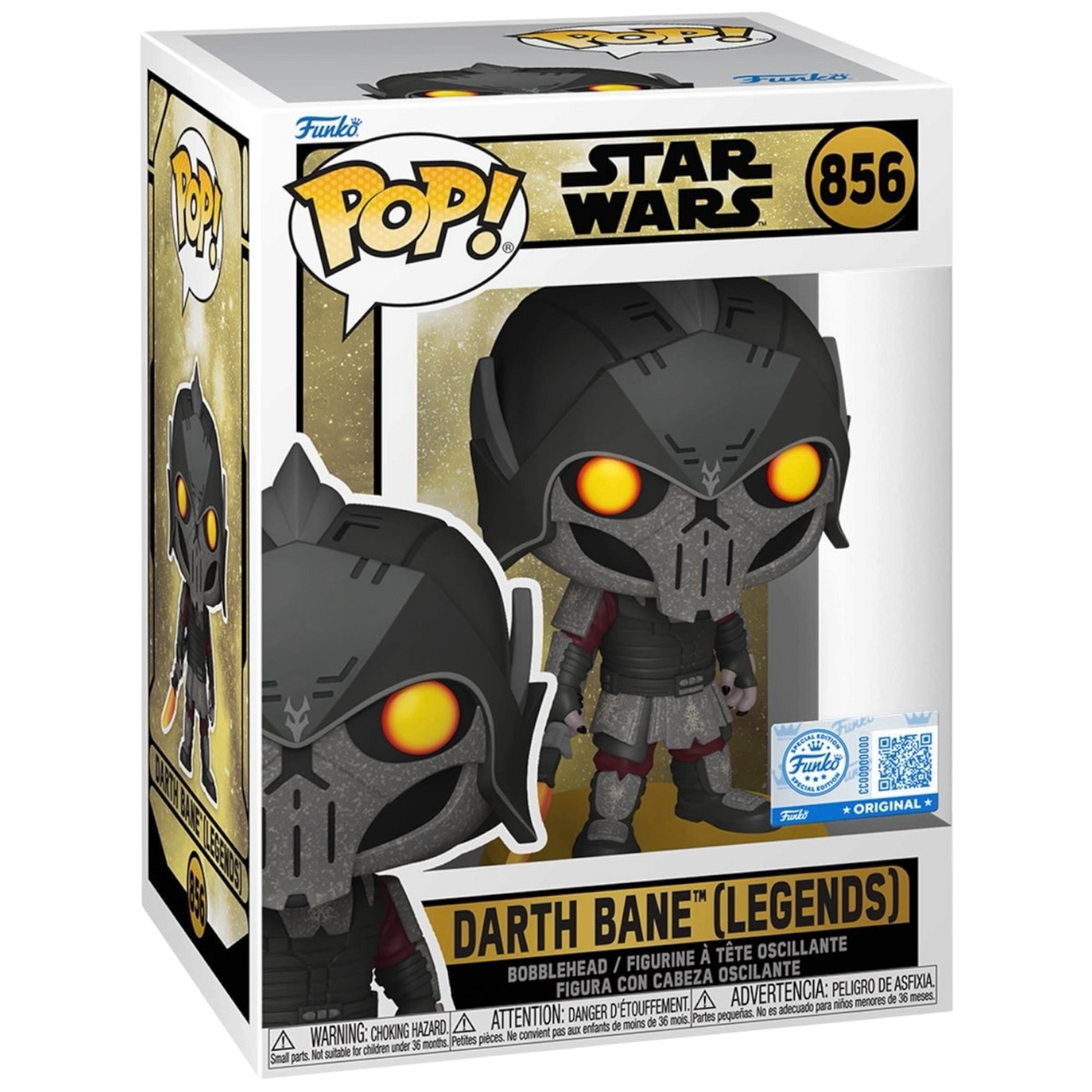Funko Pop! Darth Bane (Legends) #856 vinyl figure collectible