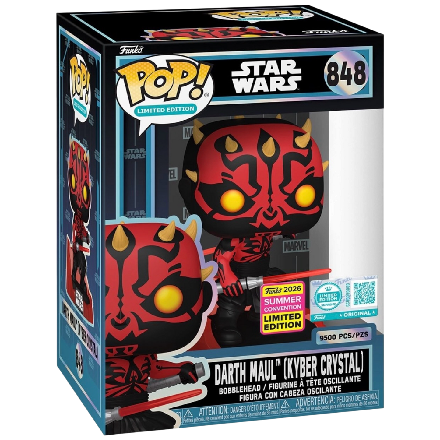 Funko Pop! Darth Maul (Kyber Crystal) #848 Summer Convention 2026 vinyl figure collectible