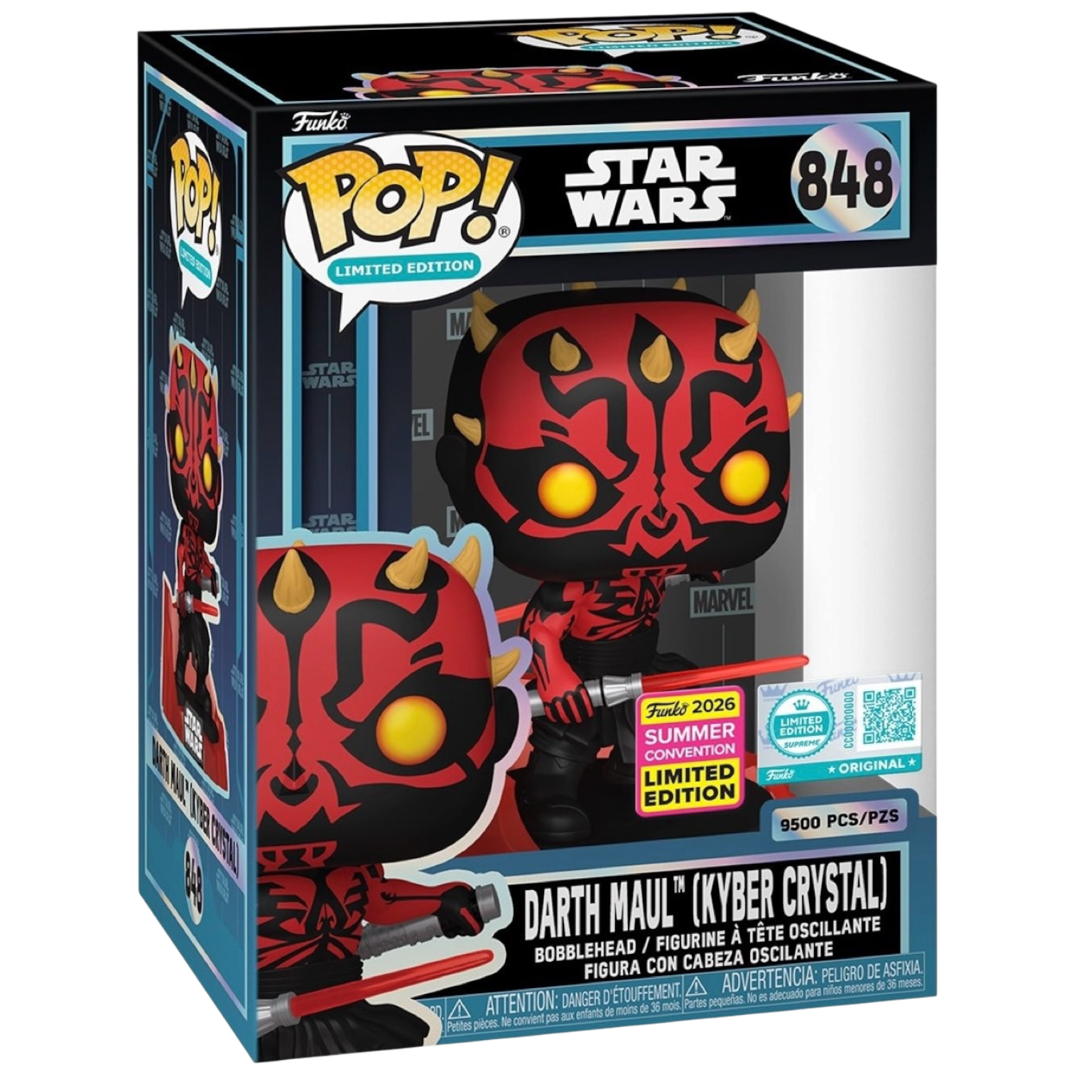 Funko Pop! Darth Maul (Kyber Crystal) #848 Summer Convention 2026 vinyl figure collectible