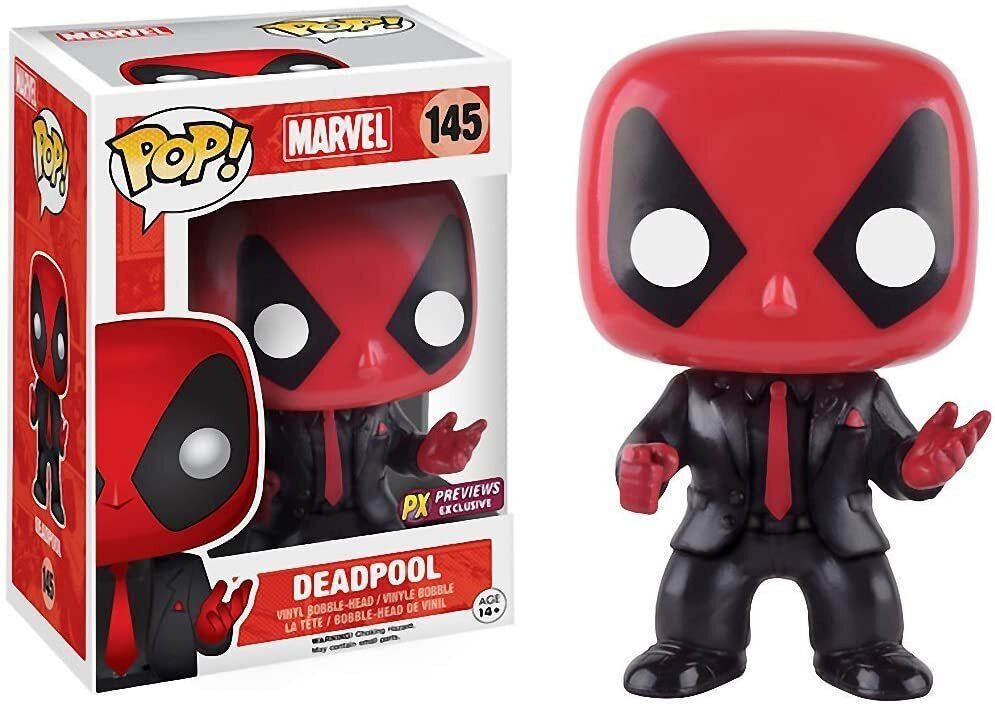 Funko Pop! Dressed to Kill Deadpool #145 vinyl figure collectible