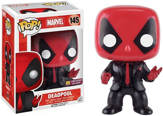 Funko Pop! Dressed to Kill Deadpool #145 vinyl figure collectible