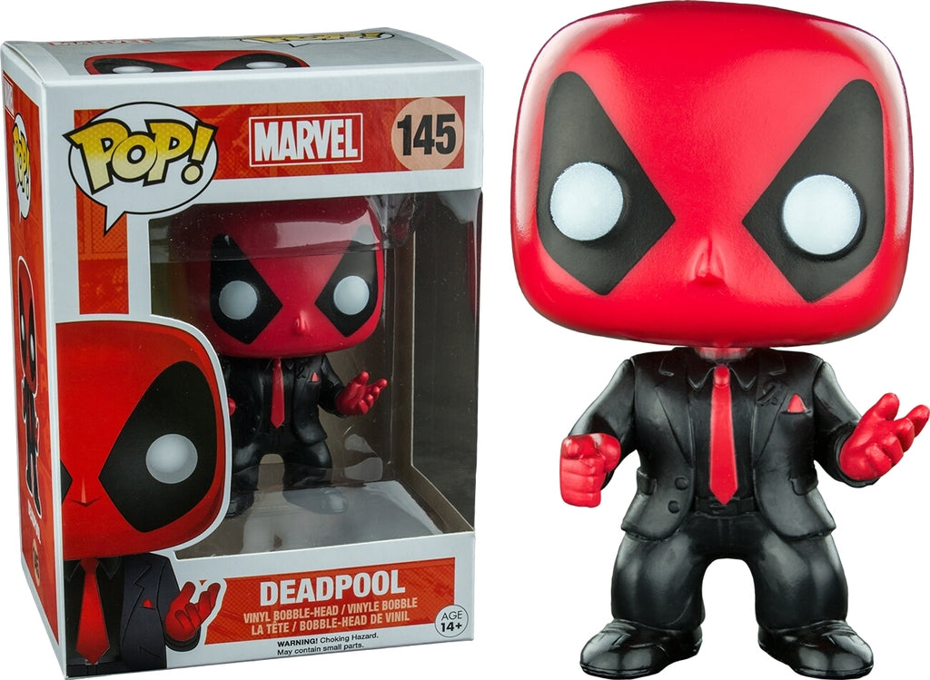 Funko Pop! Dressed to Kill Deadpool #145 vinyl figure collectible