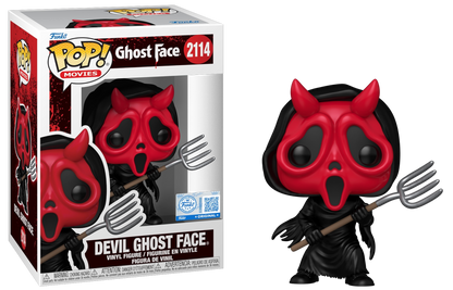 Funko Pop! Devil Ghost Face with Pitch Fork #2114 vinyl figure collectible