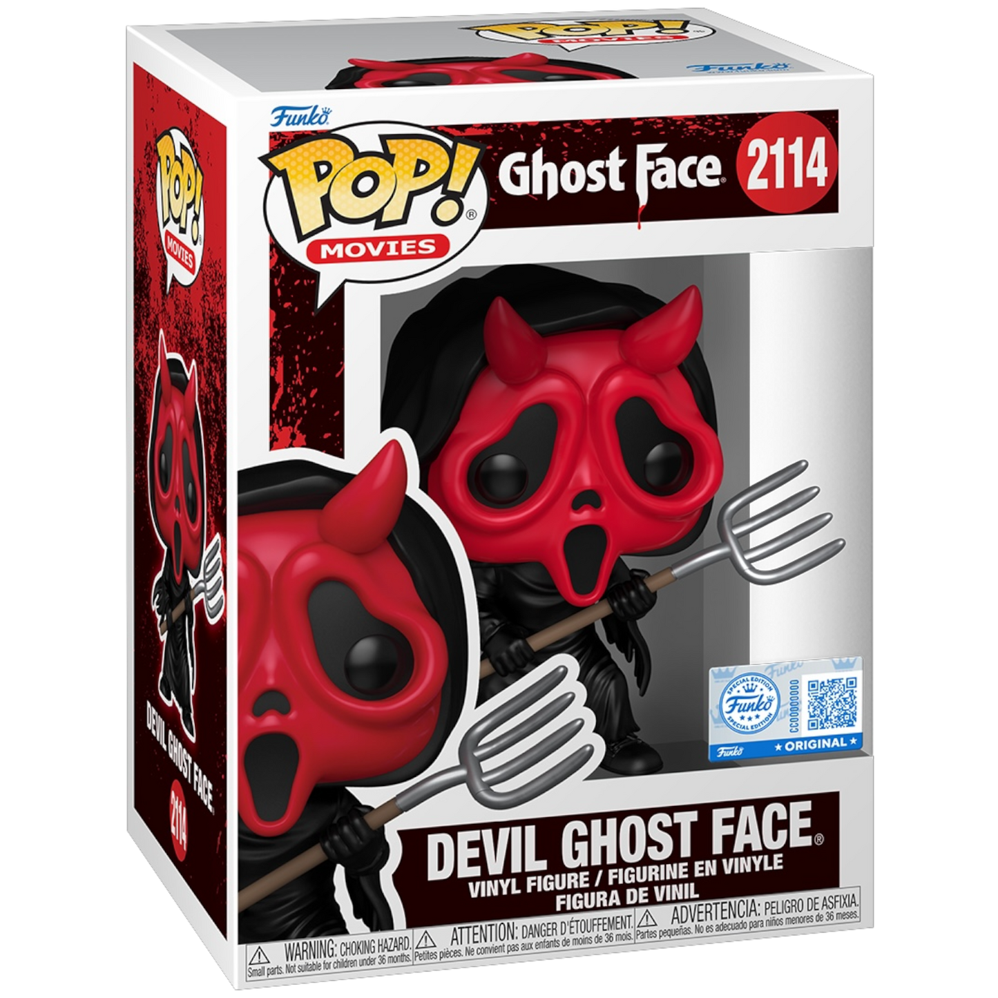 Funko Pop! Devil Ghost Face with Pitch Fork #2114 vinyl figure collectible