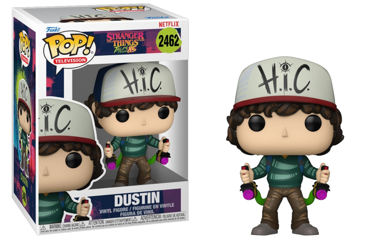 Funko Pop! Dustin #2462 vinyl figure collectible