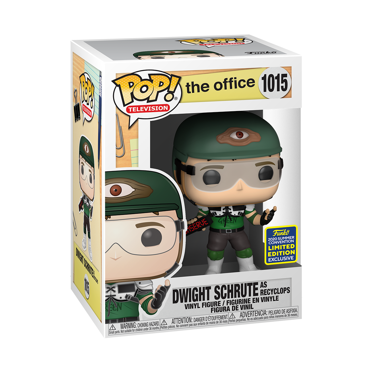 Funko Pop! Dwight Schrute as Recyclops #1105 vinyl figure collectible