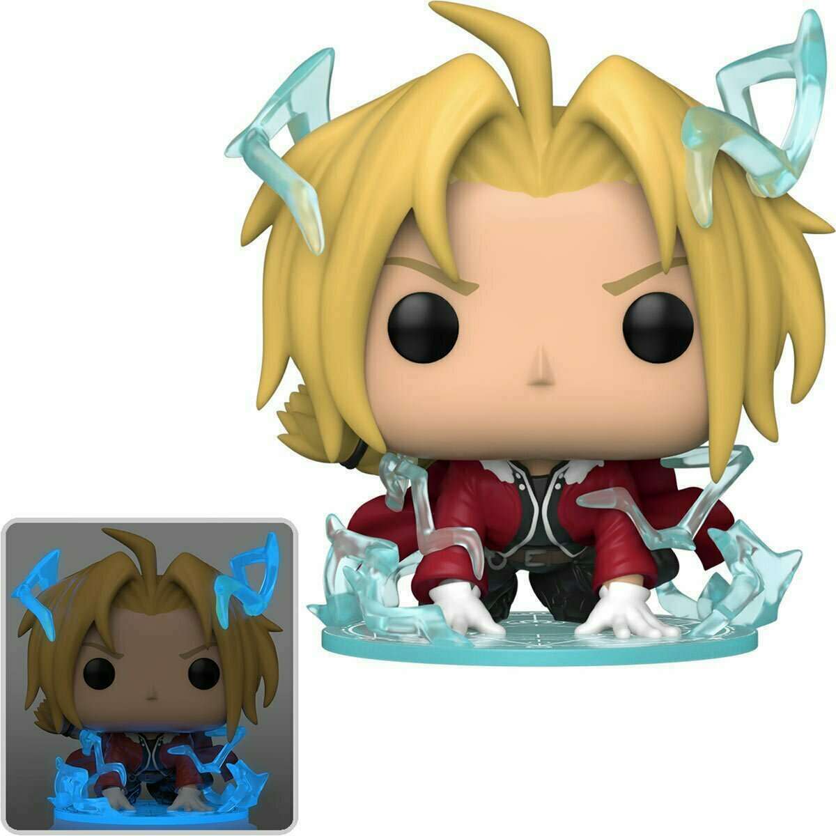 Funko Pop! Edward Elric (with Energy) Glow Chase #1176 vinyl figure collectible