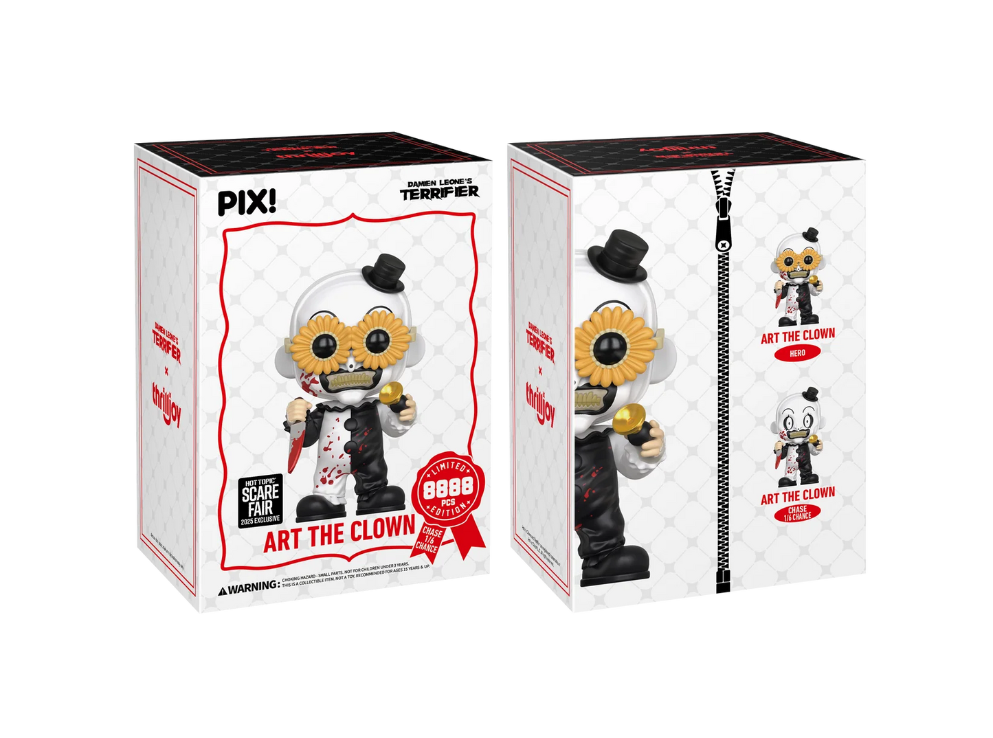 Art the Clown HT Scare Fair Limited Edition 8888Pcs