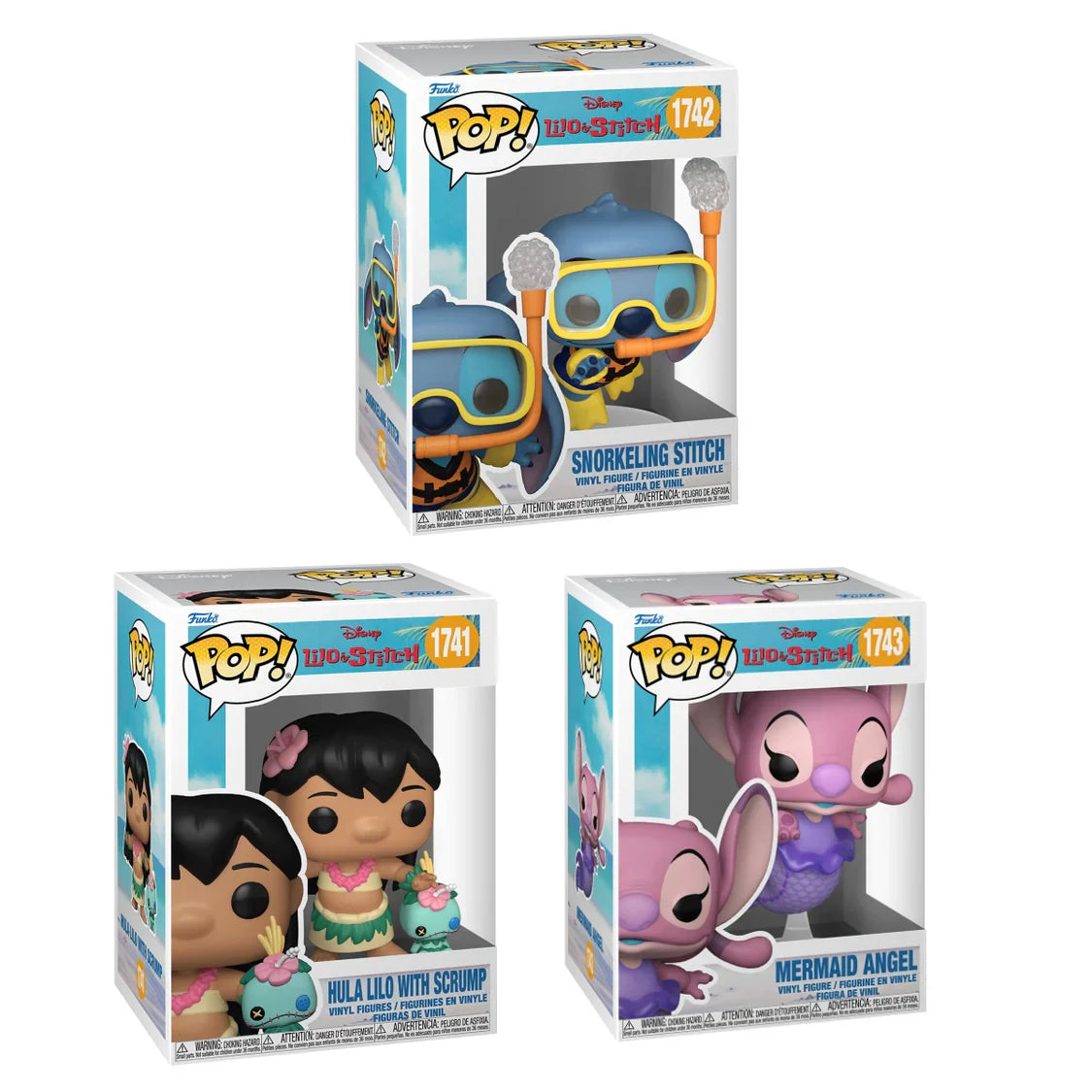 Lilo & Stitch Bundle of 3 Pops