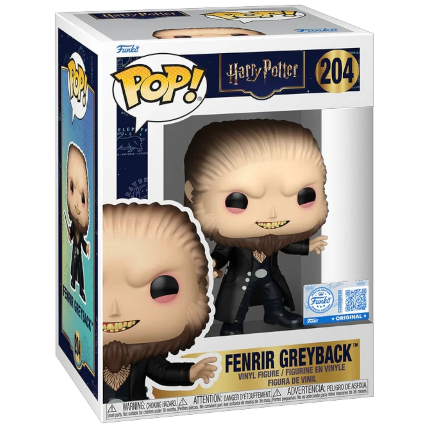 Funko Pop! Fenrir Greyback #204 vinyl figure collectible