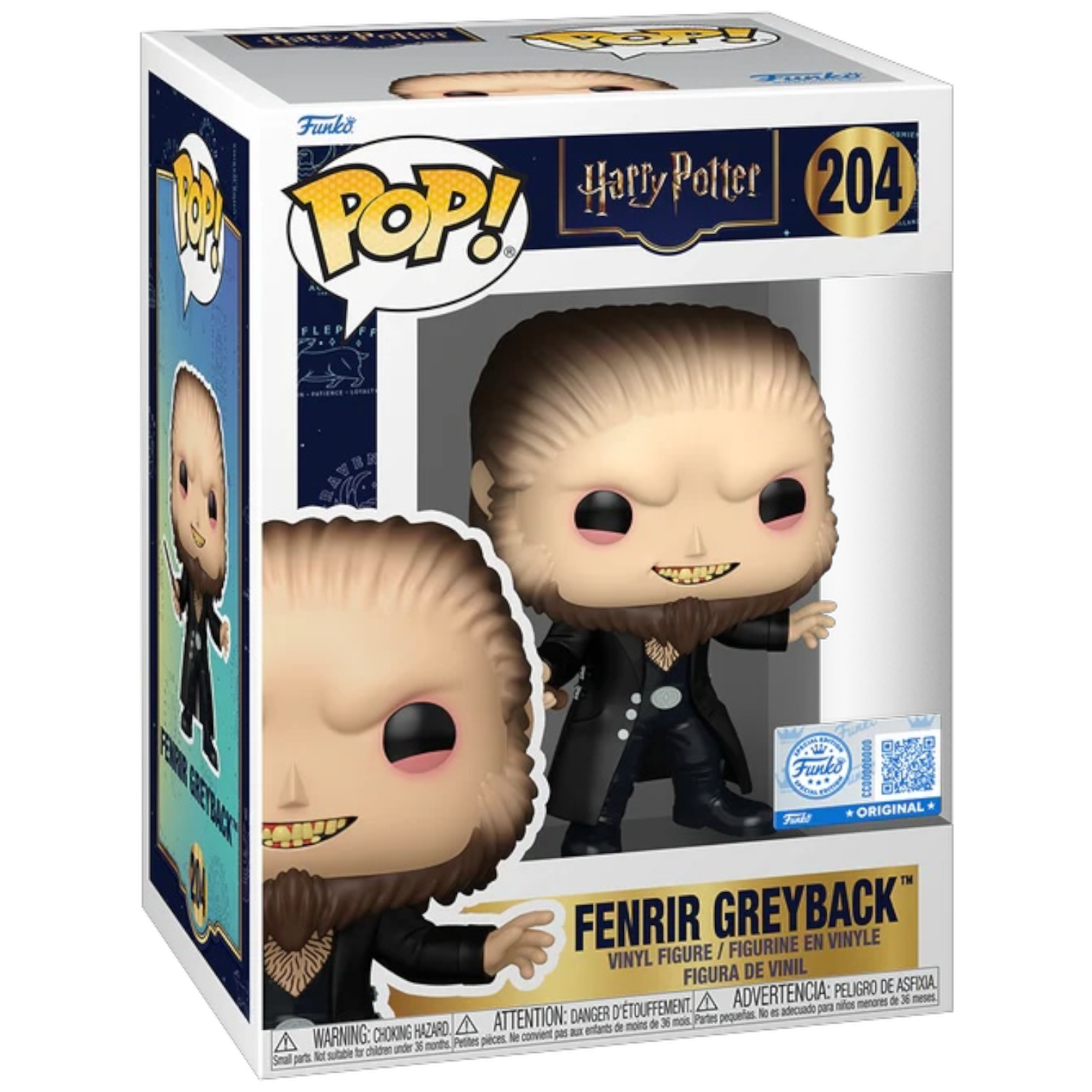 Funko Pop! Fenrir Greyback #204 vinyl figure collectible
