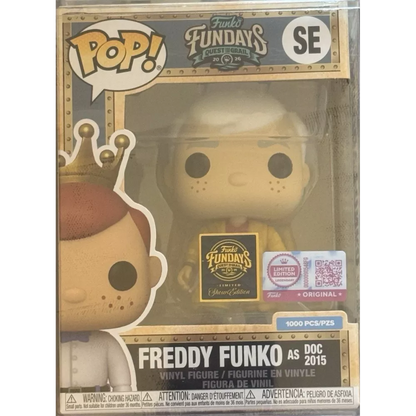 Funko Pop! Freddy Funko as Doc 2015 1000 Pcs (Yellow Coat) vinyl figure collectible