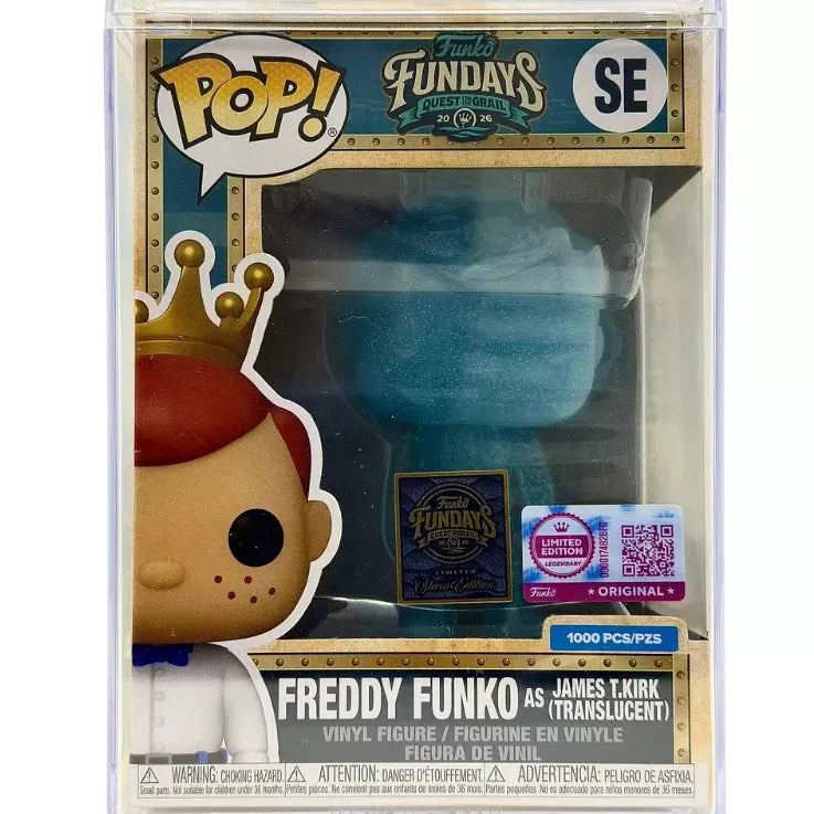 Funko Pop! Freddy Funko as James T. Kirk 1000 Pcs vinyl figure collectible