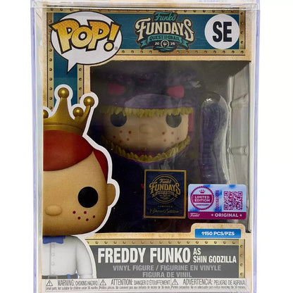 Funko Pop! Freddy Funko as Shin Godzilla Purple Eyes 1150 Pcs vinyl figure collectible