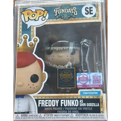 Funko Pop! Freddy Funko as Shin Godzilla Black Eyes 1150 Pcs vinyl figure collectible