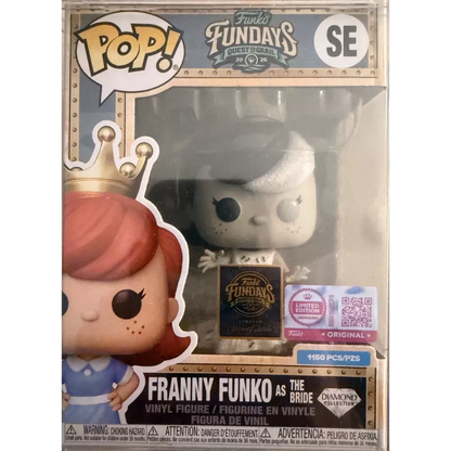 Funko Pop! Franny Funko as the Bride Diamond 1150 Pcs vinyl figure collectible