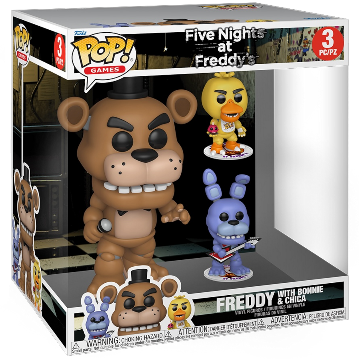 Freddy with Bonnie & Chica #3