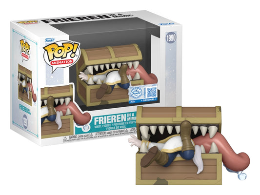 Exclusive Funko Pop Frieren in a Mimic #1990 vinyl figure