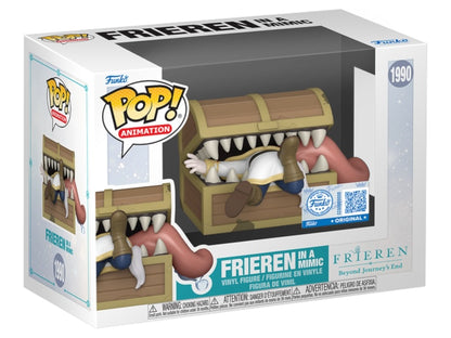 Exclusive Funko Pop Frieren in a Mimic #1990 vinyl figure