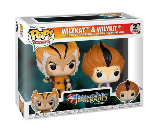 Wilykat & Wilykit 2 Pack - Thunder Cats Funko Pop!