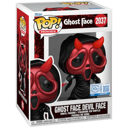 Funko Pop! ghost-face-devil-face-exclusive-2037 vinyl figure collectible