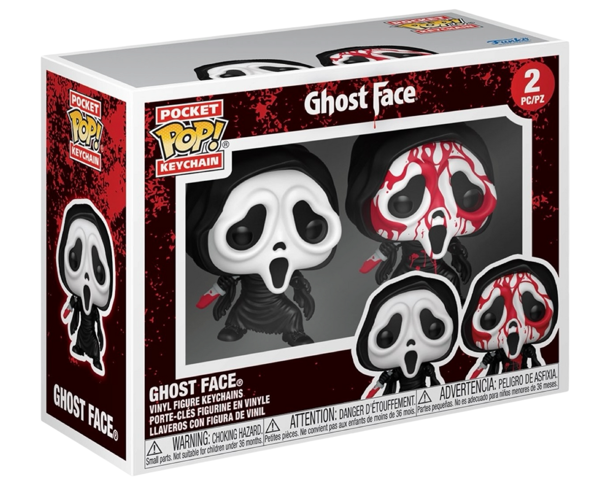 Ghost Face Keychain 2 Pack