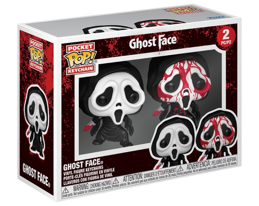 Ghost Face Keychain 2 Pack