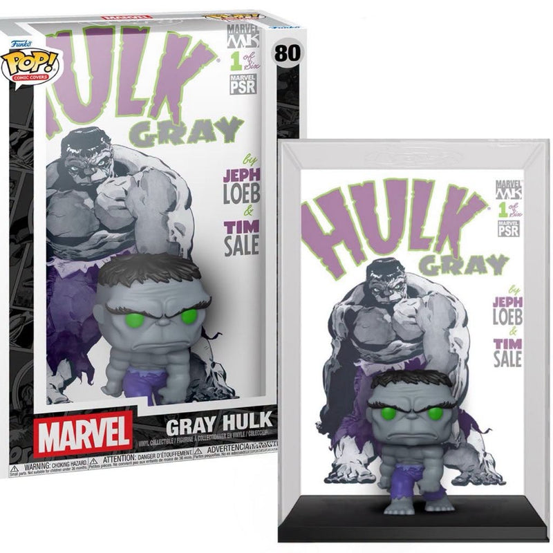 Funko Pop! Grey Hulk Comic Cover #80 vinyl figure collectible