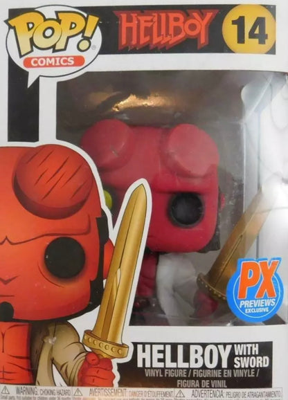 Funko Pop! Hellboy with Sword #14 vinyl figure collectible