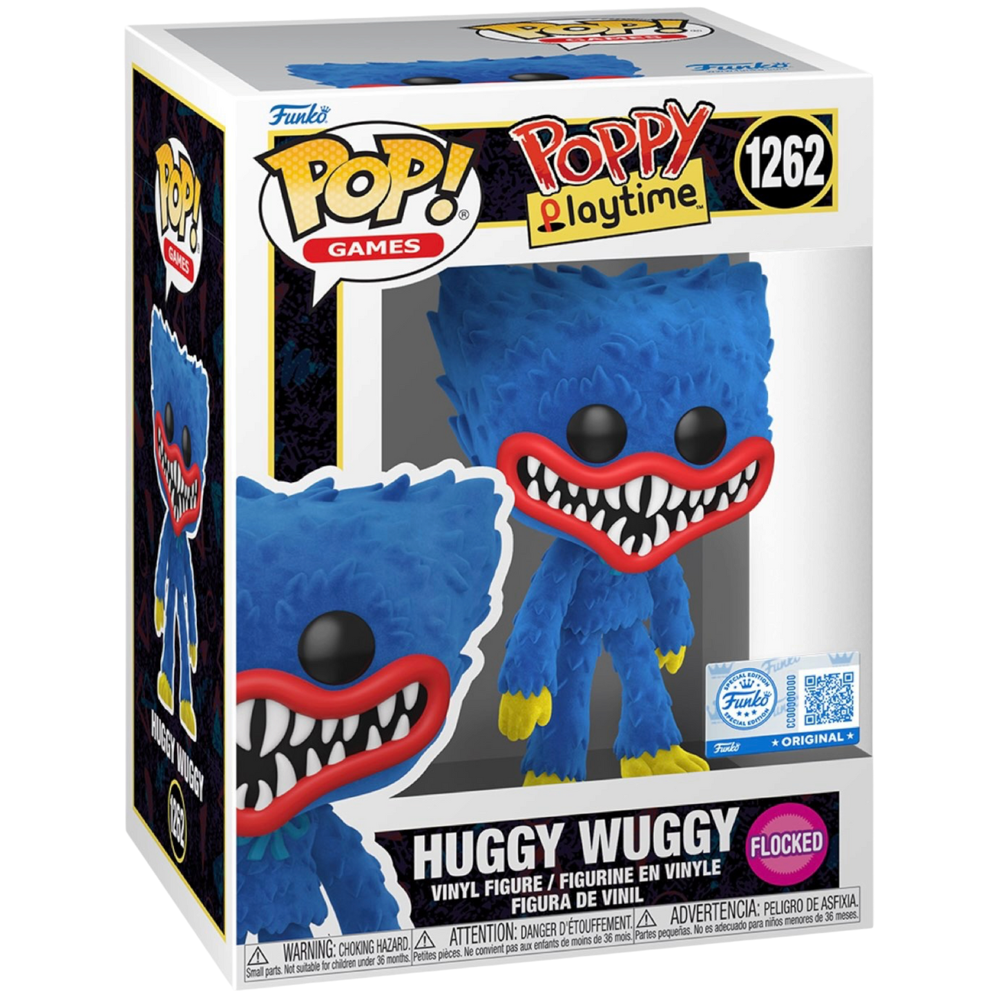 Huggy Wuggy Flocked #1262